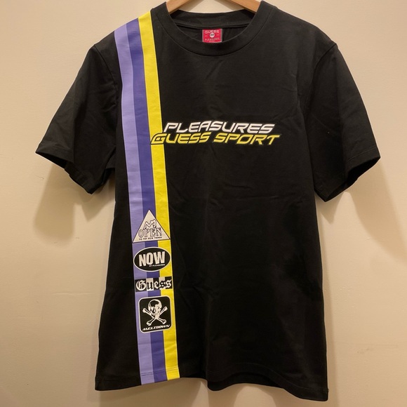 Pleasures X Guess Sport T-Shirt - Picture 2 of 6